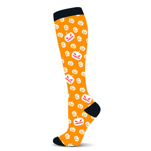 Customized Nylon Breathable Quick Dry Sport <strong>Knee</strong> High <strong>Compression</strong> Running Socks for Men and Women - Product Image 3