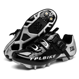 Chaussures de cyclisme <span class=keywords><strong>VTT</strong></span> avec semelle en fibre de carbone Conception légère et respirante pour hommes/femmes pour la route et le trail <span class=keywords><strong>VTT</strong></span> Gea - Product Image 4