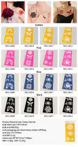 Commercio all'ingrosso riutilizzabile Stencil per <span class=keywords><strong>tatuaggio</strong></span> autoadesivo trasferisce schermo di seta a rete Micro-rete-funzione temporanea - Product Image 6