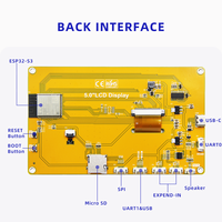 5 İnç ESP32-S3 IPS Kapasitif Dokunmatik Ekran LCD Gösterge Modülü 800*480 Geliştirme Kartı, LVGL HMI için WiFi/BT özellikli