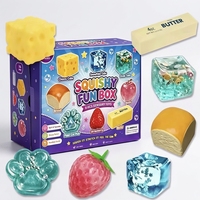 Jouet Squishy Animal Fraise Jo en TPR Souple à Presser pour Enfants 5+ – Cadeau Anti-Stress à Collectionner