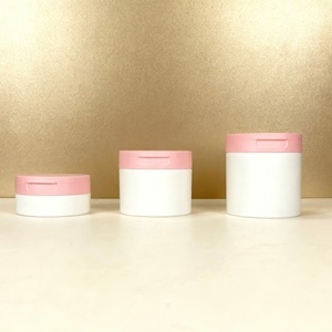 Tarro de Crema PP de Doble Capa con Tapa Abatible y Clip, Precio de Fábrica, 50g 100g 120g 150g 200g, Tarro Doble Capa Esmerilado para Ácido Salicílico y Algodón - Product Image 5