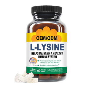 Comprimés de L-<span class=keywords><strong>Lysine</strong></span> pour chiens et chats, soutient la santé immunitaire, favorise le renouvellement du collagène dans les lèvres et la bouche, sans colorants synthétiques - Product Image 1