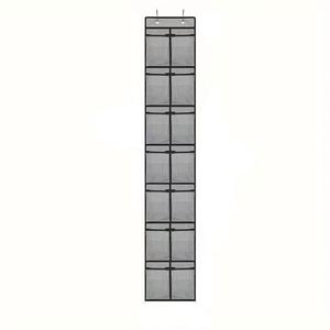 Over the <b>Door</b> Shoe Rack With 24 Large Mesh Pockets Hanging Shoe Organizer for Closet Hanging Shoe Rack Holder Hanger - Product Image 6