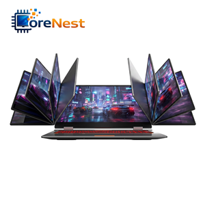 Ordinateur portable CoreNest New 2026 à triple écran pliable, processeur Intel Core <span class=keywords><strong>i5</strong></span> 12450H, station de travail professionnelle pour le trading et le codage - Product Image 2
