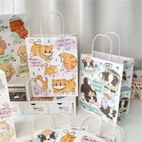 Sacs pour l'expédition de nourriture, sacs en papier kraft brun recyclables, poignée en corde de coton, sacs cadeaux de luxe personnalisés pour la nourriture à emporter