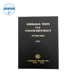 Ishihara para Test Book TPV-301 Instrumentos Ópticos Chineses para Exame Ocular e Oftalmologia Oftálmica - Product Image 5