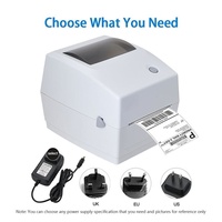 Impresora de Etiquetas de Códigos de Barras Térmica 450B 203dpi 110mm, para Envíos y Paquetes, Interfaz USB, SDK, 1 Año de Garantía, en Stock