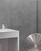 Panneau en ciment flexible MCM haut de gamme, imitation bois de pin, pierre souple, pour mur d'accent intérieur/extérieur