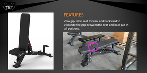 Banco de Pesas Ajustable Comercial W4050 sin Espacios, Duradero y Cómodo para Hacer Ejercicio <span class=keywords><strong>en</strong></span> <span class=keywords><strong>Casa</strong></span> y <span class=keywords><strong>en</strong></span> Gimnasios, Banco de Fitness Ajustable - Product Image 4