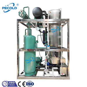 เครื่องทำน้ำแข็งหลอด PECOLD ขนาด 1-20 ตันต่อวัน ระบบไฟฟ้าเฟสเดียว 220 โวลต์ ผลิตน้ำแข็งก้อน - Product Image 1
