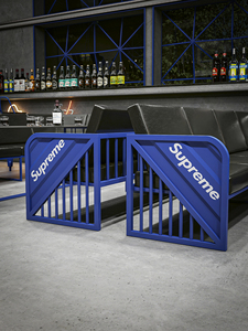 Moderno retrò industriale esterno contenitore di ferro sedile divano per Pub Bar <span class=keywords><strong>sala</strong></span> latte da tè <span class=keywords><strong>tavolo</strong></span> sedia - Product Image 2