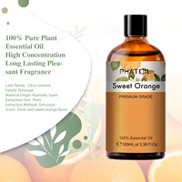 Huile essentielle Orange douce à 100, 1 pièce, plante naturelle Pure pour diffuseurs d'arôme, 100% ML