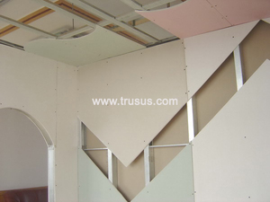 Plâtre Trusus <span class=keywords><strong>de</strong></span> <span class=keywords><strong>Paris</strong></span> Design d'intérieur Plafond <span class=keywords><strong>de</strong></span> gypse décoratif <span class=keywords><strong>de</strong></span> toit - Product Image 4