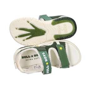 Bull Boys Children's Sandal Green 30 Size <b>Flat</b> Sandals - Product Image 6