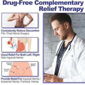 เข็มขัดไส้เลื่อนขาหนีบสำหรับผู้ชายเพื่อป้องกันไม่ให้ขาหนีบขาหนีบไส้เลื่อนที่ยื่นออกมา - Product Image 3