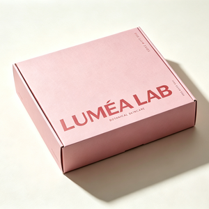 Custom Self-locking Kraft Corrugated Mailer <b>Box</b> Packaging for Cosmetic Skincare Logo Printing Matte Lamination Wholesale - Product Image 2