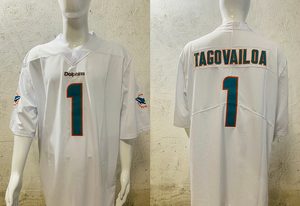 <span class=keywords><strong>Maillot</strong></span> de <span class=keywords><strong>football</strong></span> américain en gros en stock <span class=keywords><strong>Maillot</strong></span> américain # <span class=keywords><strong>Maillot</strong></span> de <span class=keywords><strong>football</strong></span> personnalisé brodé des <span class=keywords><strong>Dolphins</strong></span> de Miami, n° 13 Marino - Product Image 3