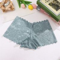 도매 패턴 레이스 컷아웃 편안하고 통기성 좋은 섹시한 로우라이즈 여성 팬티