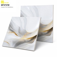 Nouvelles dalles de sol en porcelaine polie effet marbre antidérapantes à texture pierre, économiques pour salon et chambre
