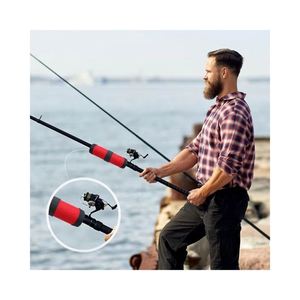 Sangles Velcro personnalisables pour la pêche : gardez facilement vos cannes et leur appât en sécurité - Product Image 4