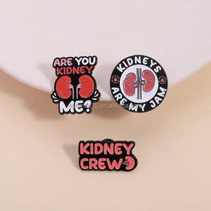 Insigne de broche <span class=keywords><strong>médicale</strong></span> en métal de conception animale personnalisée populaire coréenne broche créative mignonne artisanat en métal - Product Image 4