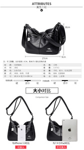 Nueva Tendencia en Bolsos de Hombro para Mujer, Bolsos de Mano Marrones de Lujo al por Mayor, Bolsos Cruzados de Cuero PU de Gran Capacidad para Mujer - Product Image 3