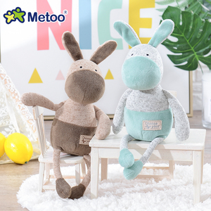 Metoo personalizzato <span class=keywords><strong>asino</strong></span> grigio peluche <span class=keywords><strong>asino</strong></span> peluche peluche peluche personalizzato regalo di compleanno di natale - Product Image 1