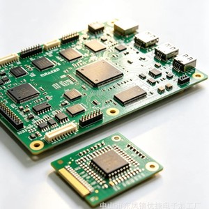 บอร์ดควบคุมอุตสาหกรรม PCB หลายชั้น บริการเชื่อม PCBA พร้อมบริการปรับแต่งสีเขียวสำหรับงานบัดกรี - Product Image 5