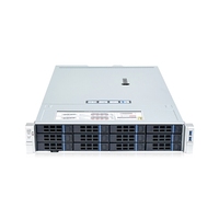 Nas Storage Win Web Server Media Video GPU 2U 12 Bays Dust Dask Server telaio Rail Rail Case Server