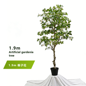 New Design <b>Artificial</b> Plants Greenery Gardenia Flower <b>Trees</b> for Office Mall Decoration - Product Image 6