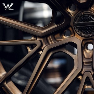 Jantes en aluminium forgé avec lèvre en fibre de carbone, finition bronze mat, neuves /Mercedes/AMG/Audi/RS/ Performance Aftermarket - Product Image 4