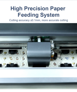 Mới nhất A4 <span class=keywords><strong>A3</strong></span> <span class=keywords><strong>A3</strong></span> + Tốc độ nhanh động cơ servo tự động tấm ăn nhãn cắt với QR chức năng đọc Máy cắt - Product Image 4