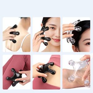 Balle de massage portable en étoile à cinq branches pour la thérapie complète des points d'acupuncture sur les épaules, les semelles arrière des <span class=keywords><strong>pieds</strong></span>, application faciale - Product Image 2