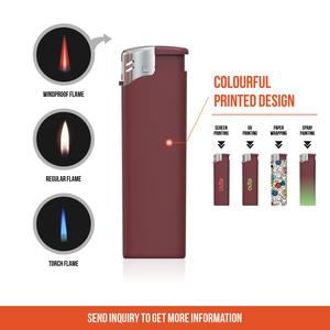 Briquet électronique de poche pour usage quotidien, design personnalisé, nouveau modèle populaire - Product Image 6