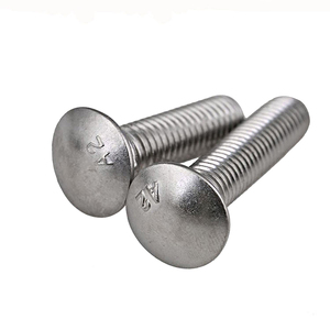 <b>M4</b> to M12 Square Neck <b>Bolts</b> 304 Stainless Steel Plain DIN Standard Manufacturer Supply - Product Image 2