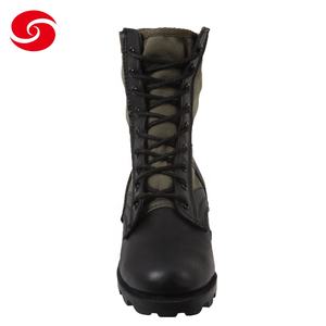 Durable <span class=keywords><strong>Jungle</strong></span> Randonnée Tactique Combat Hommes Bottes Toile Chaussures <span class=keywords><strong>Rangers</strong></span> Panama Caoutchouc - Product Image 3