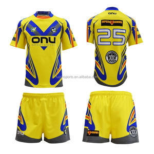 FQ بالتصعيد Maori بسعر الجملة جيرسي الدب من بدلة الرجبي في التدريب الميداني زي دوري موحد ملابس فريق - Product Image 4