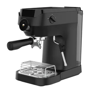 Barista-Nível Copo Quente função 19 Bar Máquina De Café Espresso Cafeteira