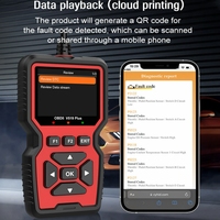 Escáner OBD2 V519 Plus, Lector de Códigos OBDII con Cable, Herramienta de Diagnóstico de Fallas del Motor del Automóvil, Verificación de la Luz de Advertencia del Motor, Flujo de Datos, Gran Venta