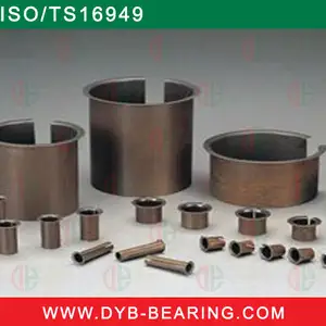 PTFE Dilapisi Bushing/Semak Garis Lembut/Semak Geser FR