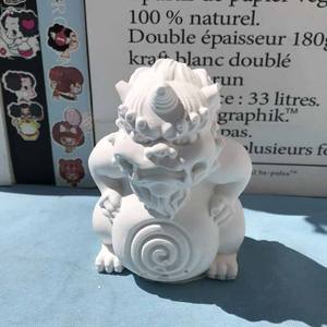 Pierre de sable vert argent <span class=keywords><strong>dessin</strong></span> Pi Xiu décoration Silicone moule aromathérapie <span class=keywords><strong>bougie</strong></span> moule ciment mortier modèle Animal dieu bête - Product Image 5