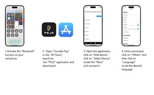 Peje Revo Đồng hồ thông minh 12 ngày tuổi thọ pin | 1.43 "AMOLED Màn hình cảm ứng tập thể dục Tracker la bàn nhịp tim máu Oxy màn hình - Product Image 6