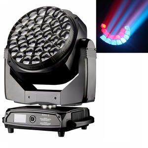 Clay <span class=keywords><strong>Paky</strong></span> K20 37x15w RGBW Beam Wash Zoom Big Bee Eye Luz LED de Cabeza Móvil con Control DMX512 540/270 Pan/Tilt - Product Image 3