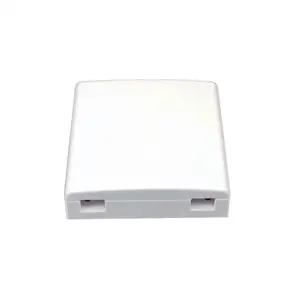 Innenaufsatz 86 * 86 mm Mini 2 Ports Glasfaser-Fünfte-Terminationsbox / Mini-Kreßbox