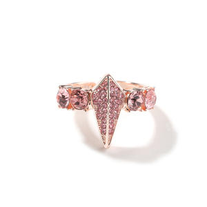 Nouvelle bague de panthère noire en alliage clouté de diamant pour hommes ouverture exagérée bague réglable accessoire vintage - Product Image 4