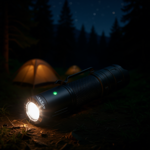 Db Led Zoom <b>Flashlight</b> <b>Rechargeable</b> Aluminum Body 6 Modes Ip66 Waterproof For Camping EDC Lighting - Product Image 2