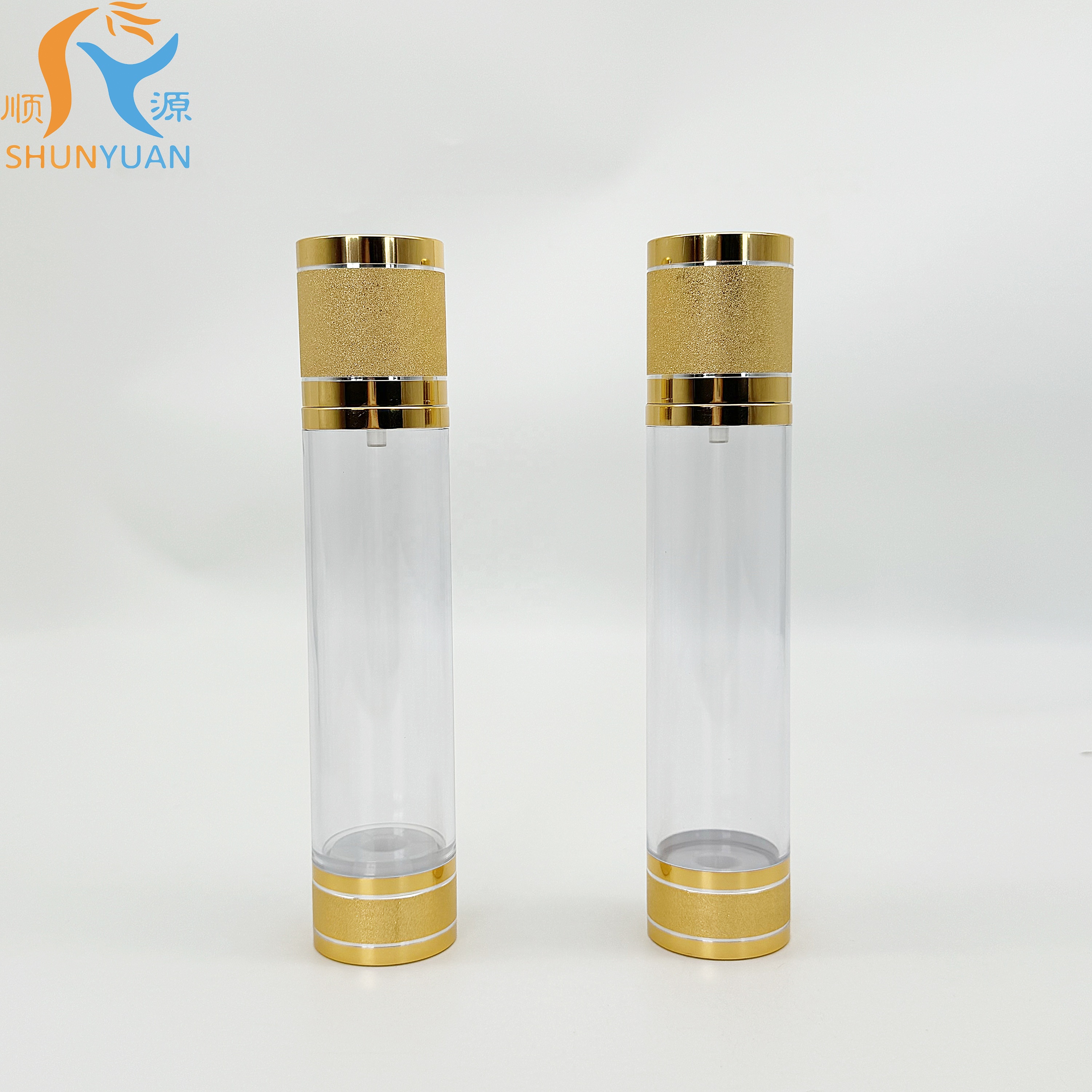 airless pump bottle green mini