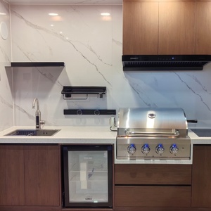 <span class=keywords><strong>Cuisine</strong></span> extérieure modulaire moderne pour les entreprises alimentaires Installation facile Structure durable Disposition personnalisée Idéal pour les marchés de rue - Product Image 2