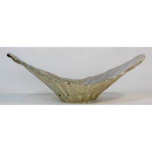 Italian High Quality <b>Glass</b> Centerpiece Called Airone to Decorate the House and Make Any Room Unique with a Length of 42 cm - Product Image 2